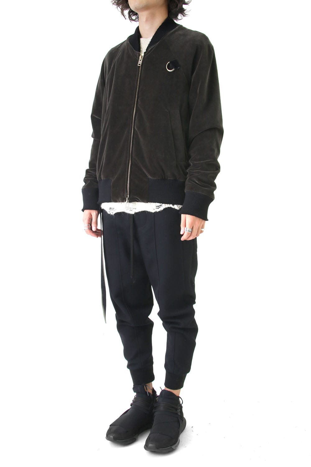 Mute Print Strap Bomber - No Print