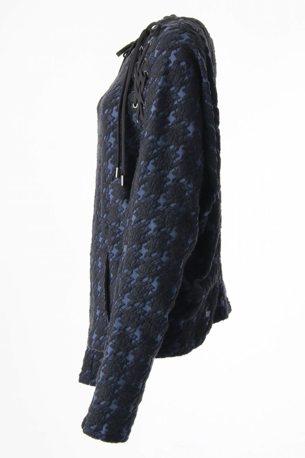 HOUNDSTOOTH BOMB PULLOVER - SATOKO OZAWA