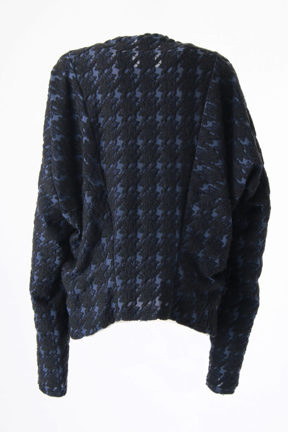 HOUNDSTOOTH BOMB PULLOVER - SATOKO OZAWA