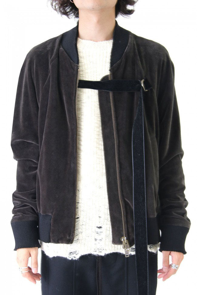 Mute Print Strap Bomber - No Print