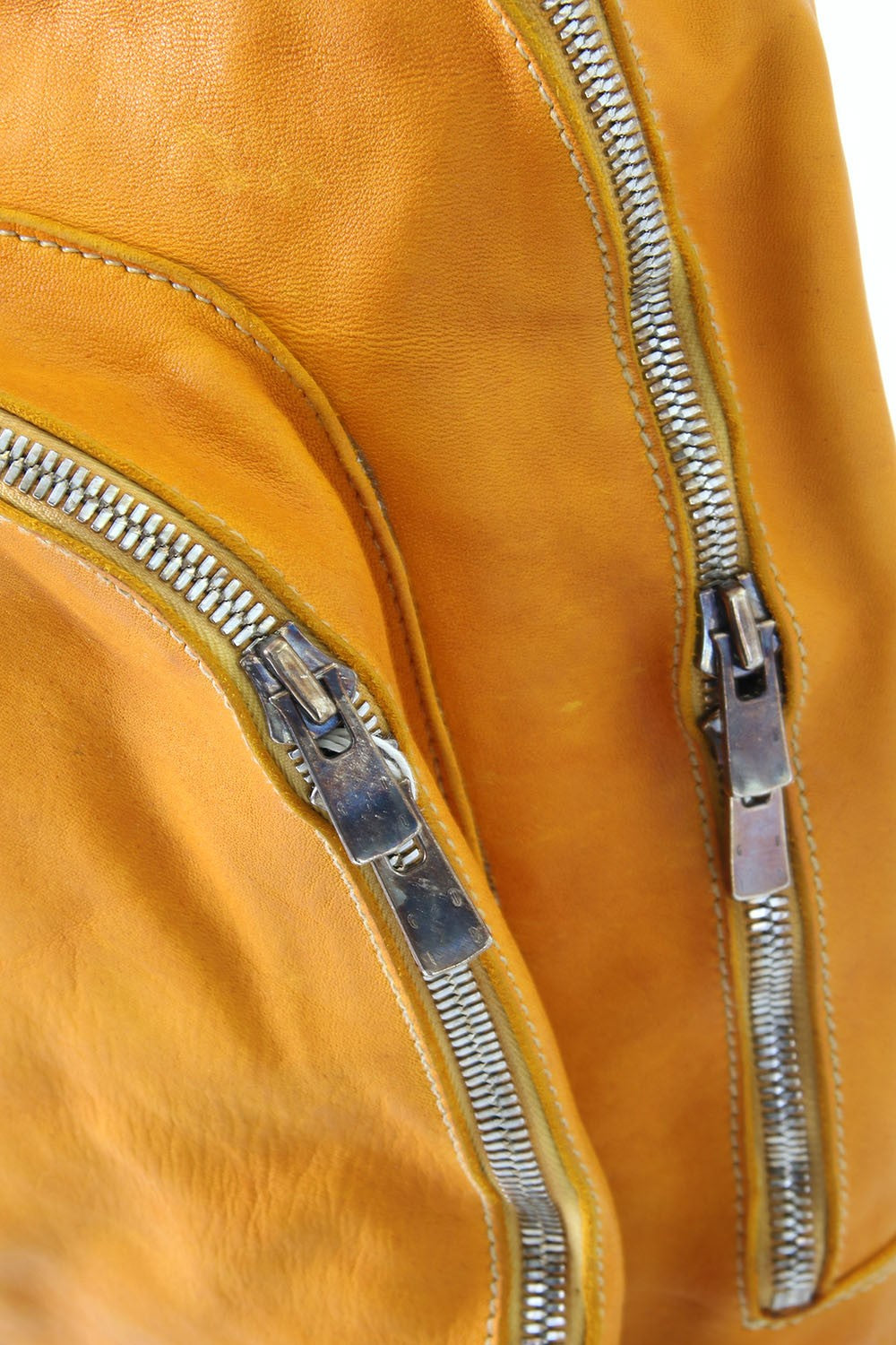 Soft Horse Leather Back Pack - DBP05 - YELLOW