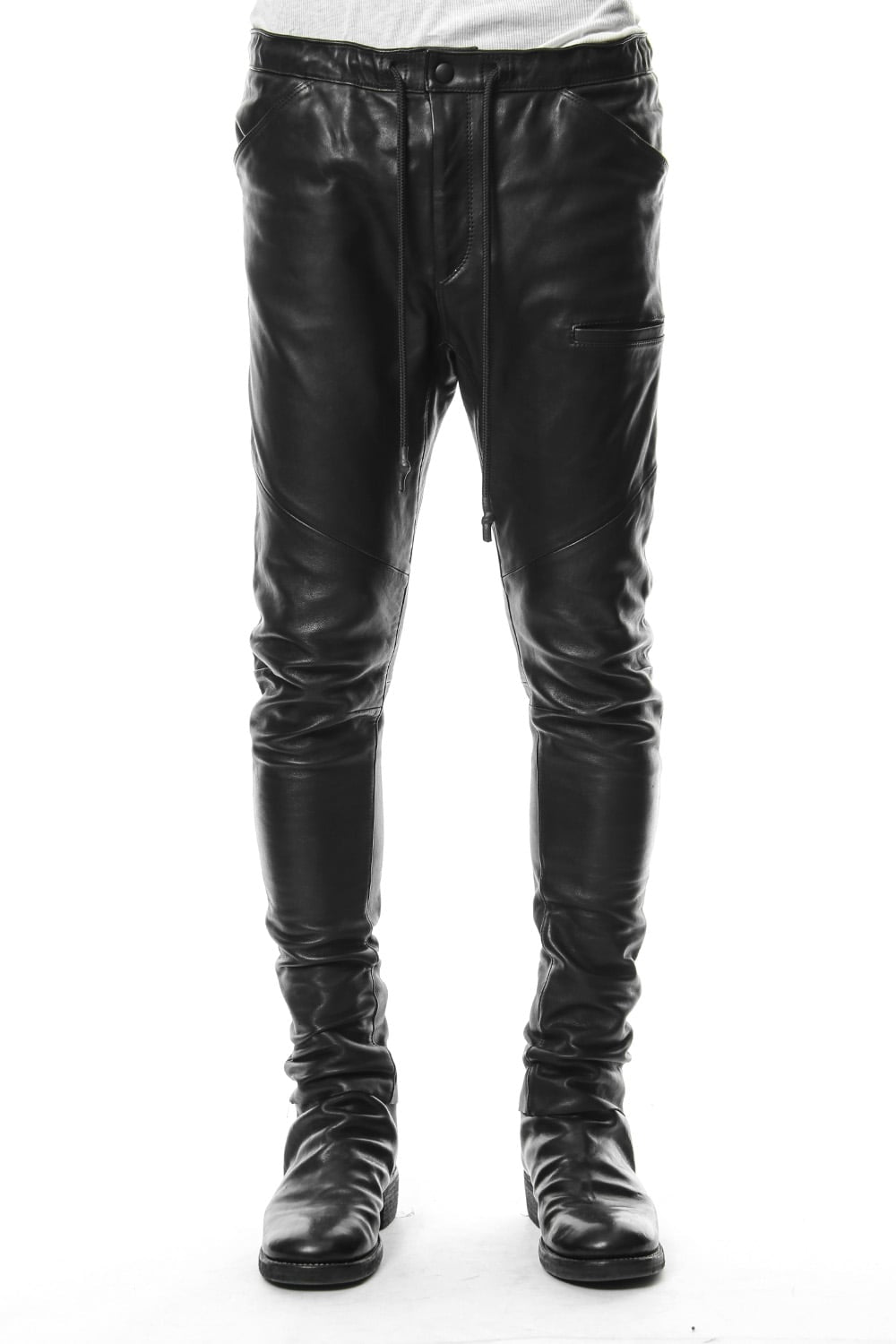 Slim Easy leather Pants RB-030