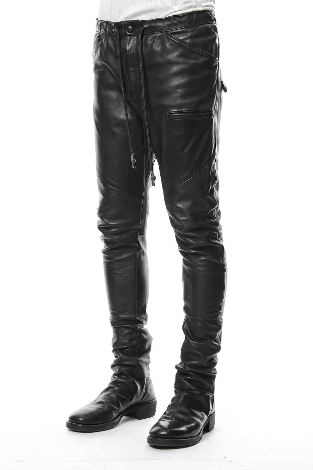 Slim Easy leather Pants RB-030