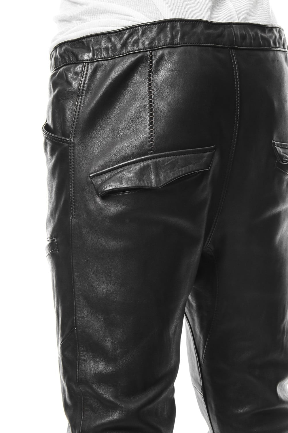 Slim Easy leather Pants RB-030