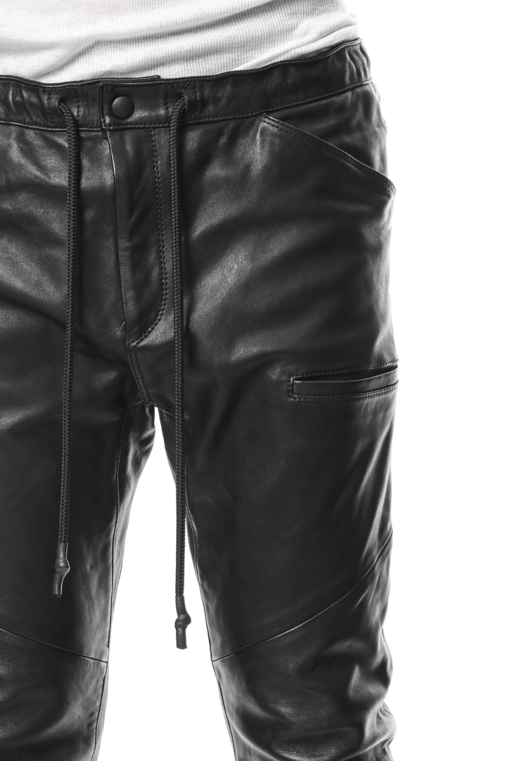 Slim Easy leather Pants RB-030