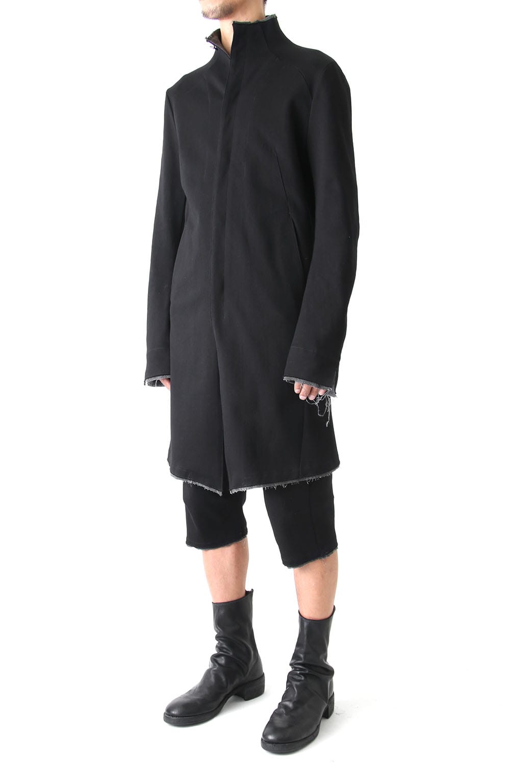 Heavy Jersey Cotton Jersey Coat