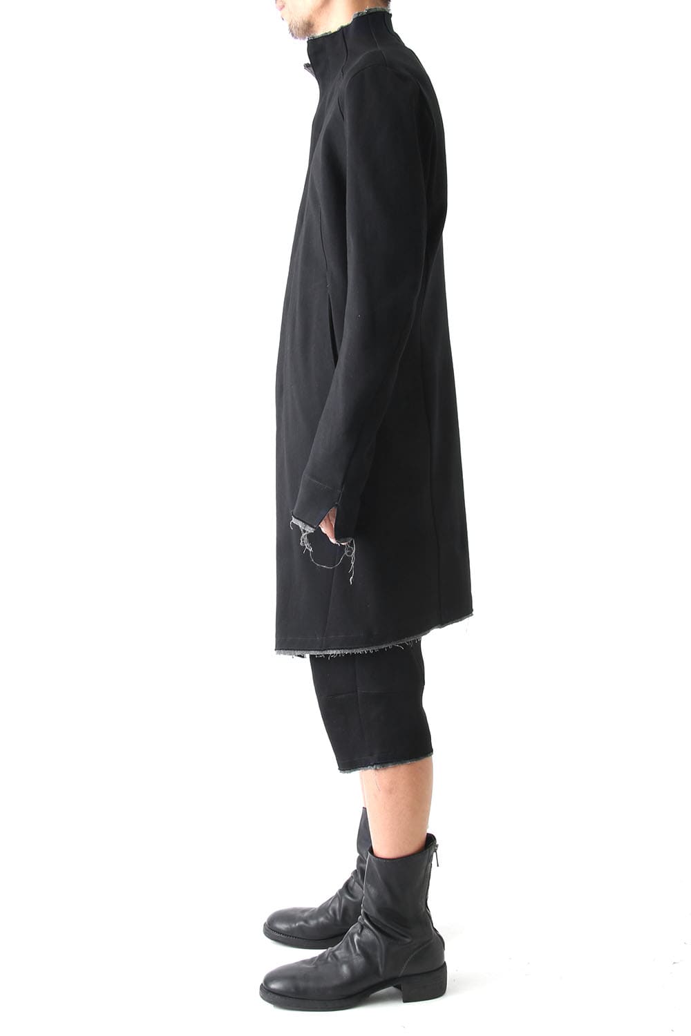 Heavy Jersey Cotton Jersey Coat