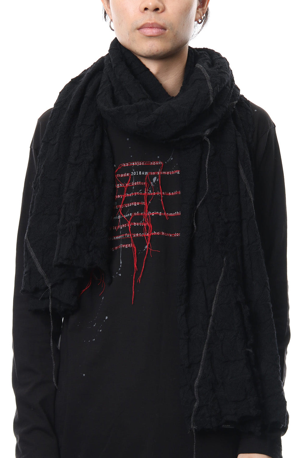 Links Knitting Scarf