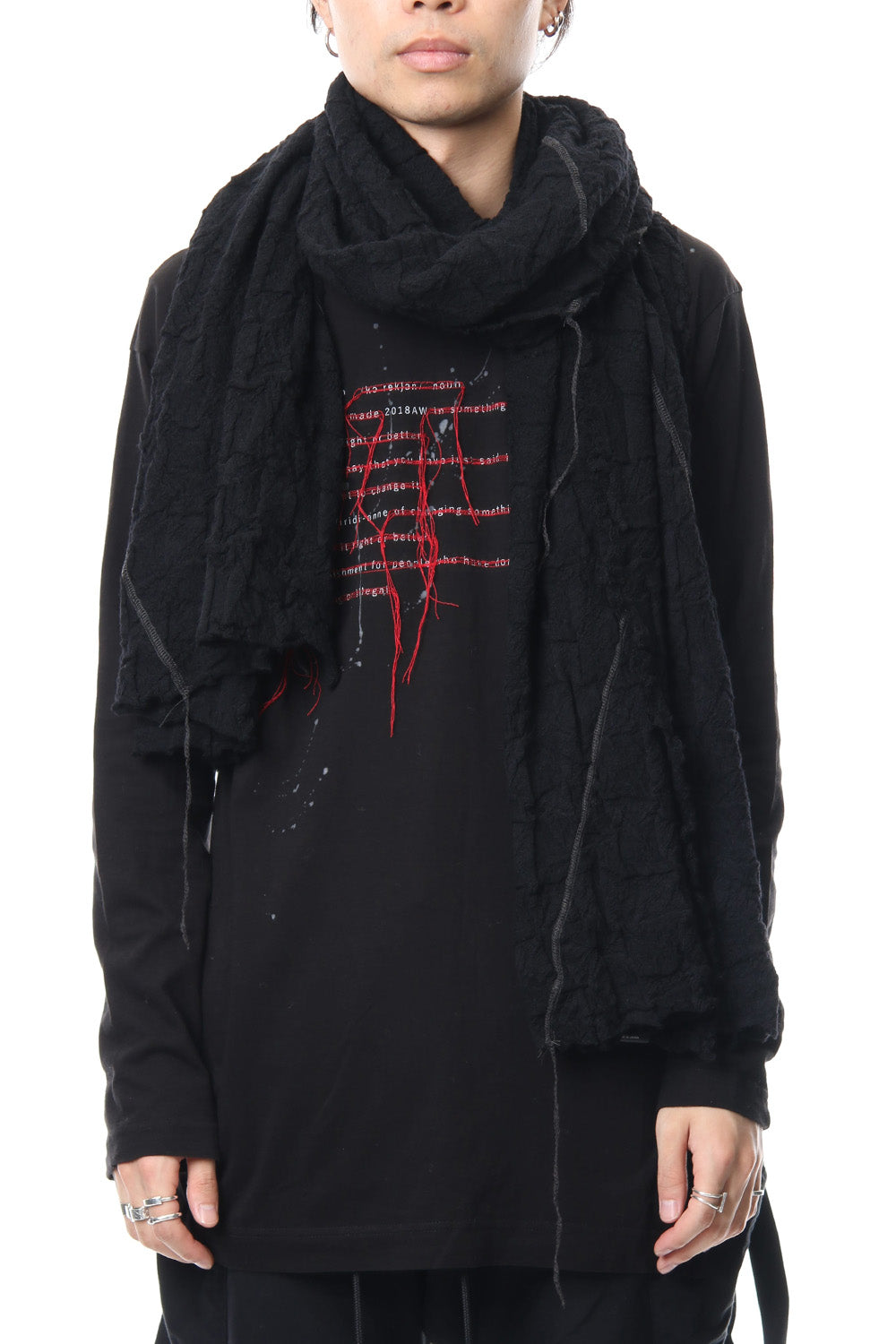 Links Knitting Scarf