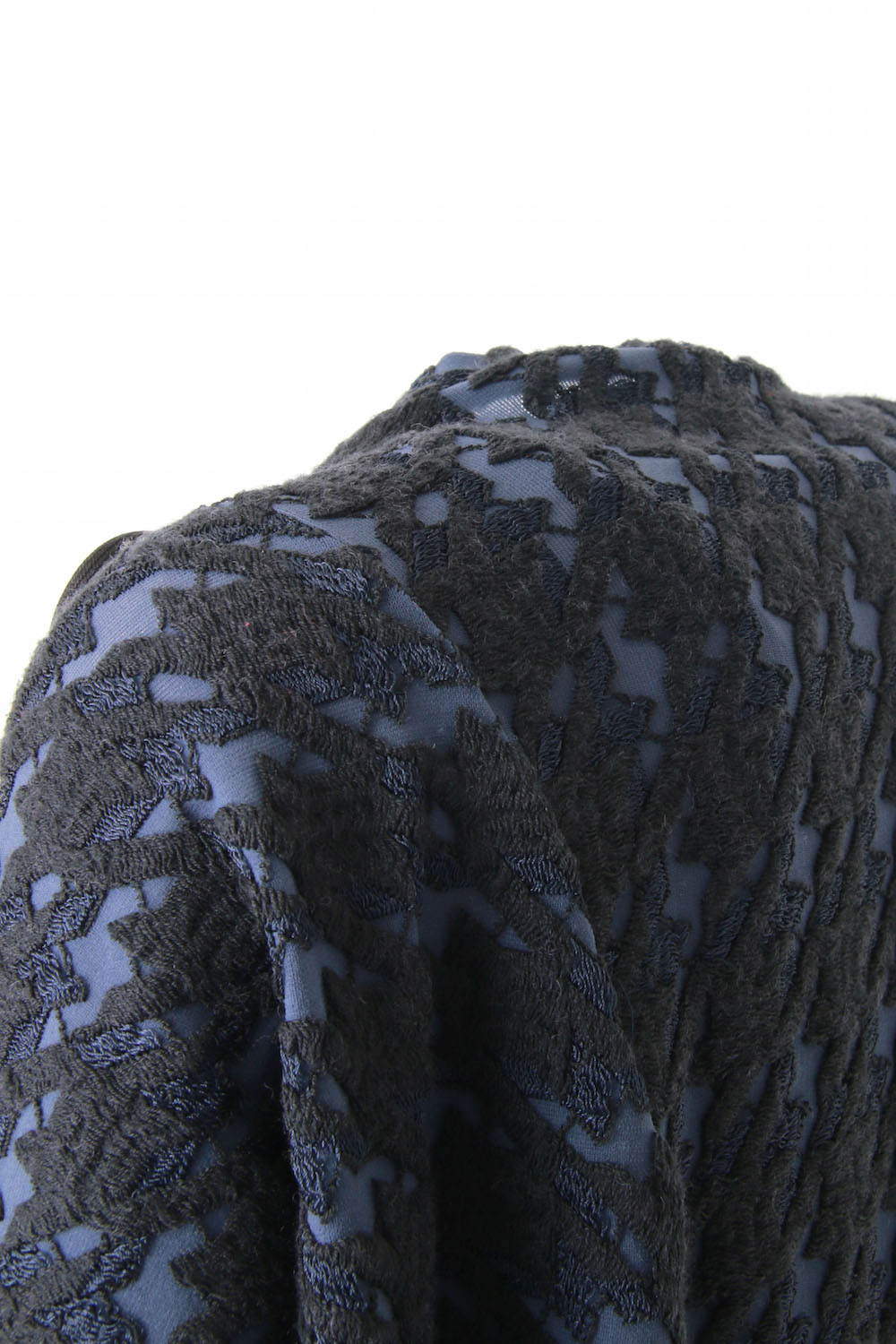 HOUNDSTOOTH BOMB PULLOVER - SATOKO OZAWA