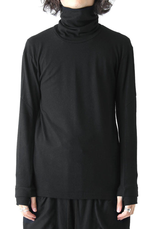 Wool Jersey Turtle neck T