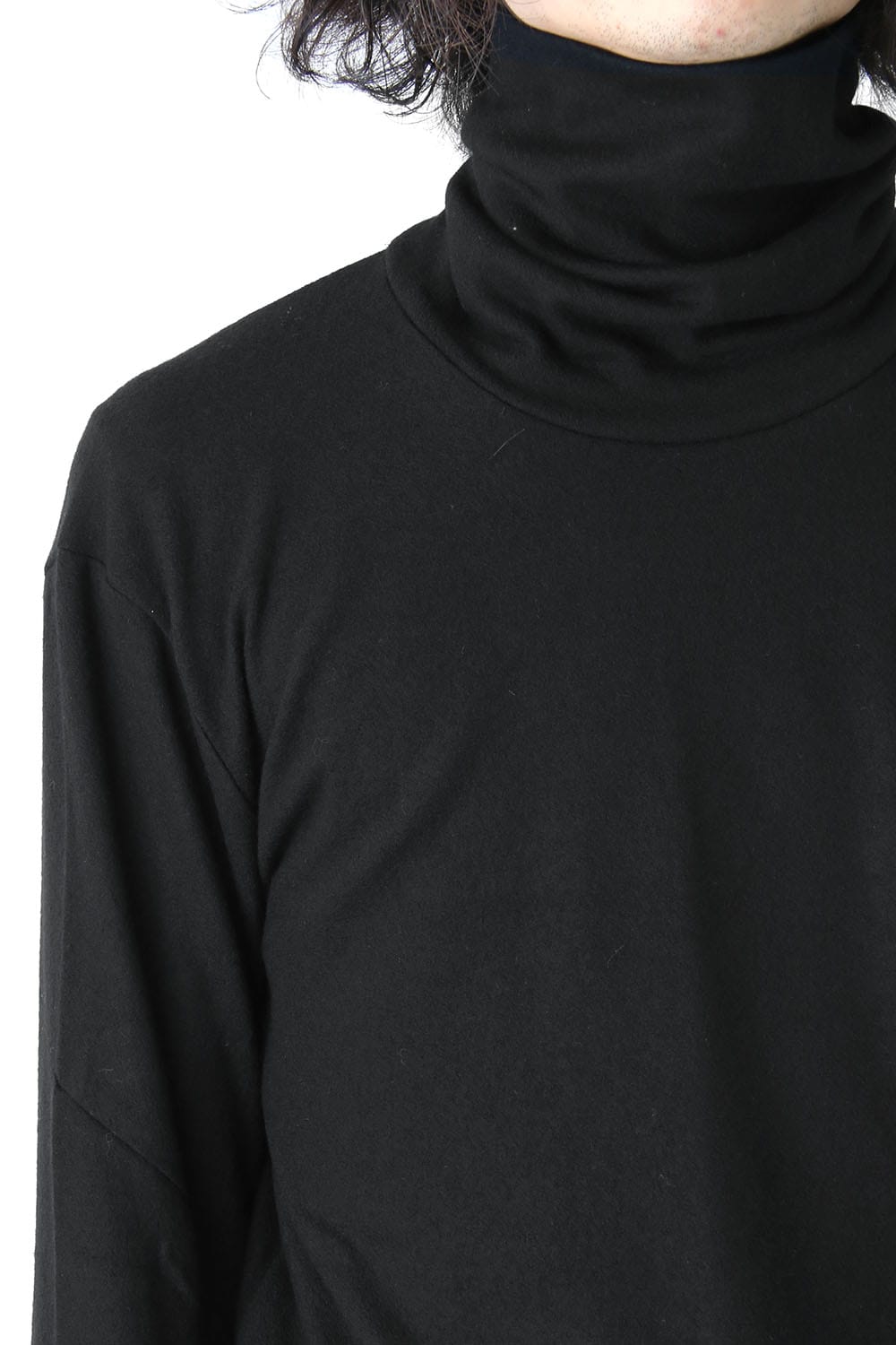 Wool Jersey Turtle neck T