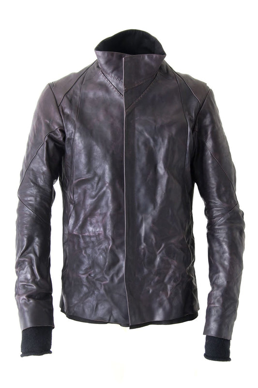 FASCINATE 10th Anniversary High Neck Jacket Guidi Calf Leather