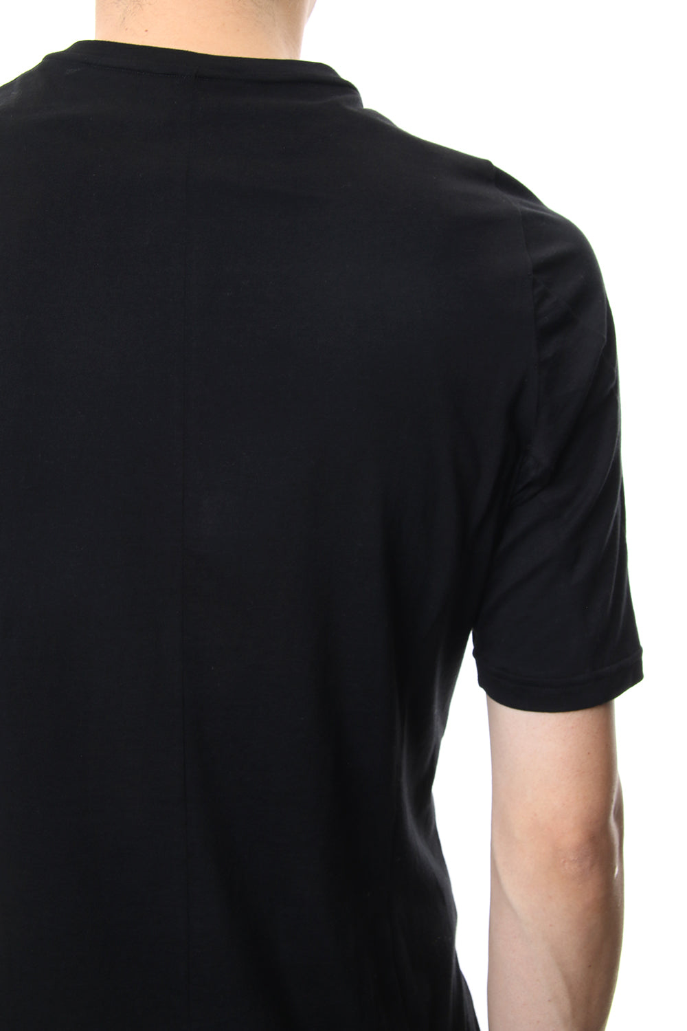 Short sleeve Indian cotton jersey ( SUVIN ) - Black