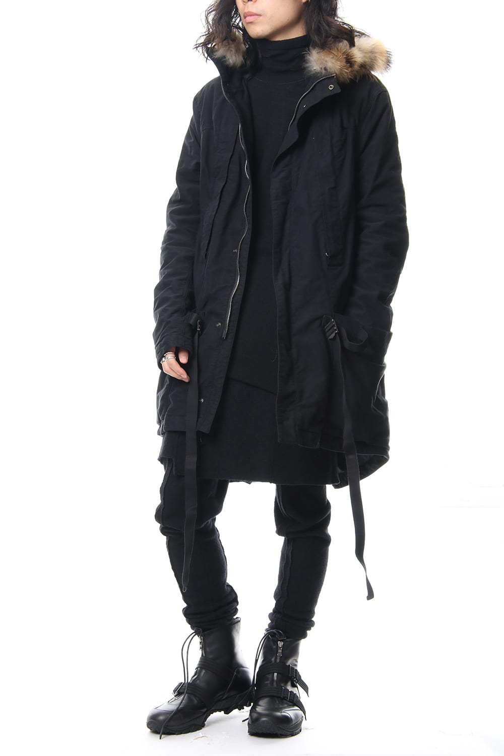 Stretch Moleskin Over Dye Mods Coat RBE-001