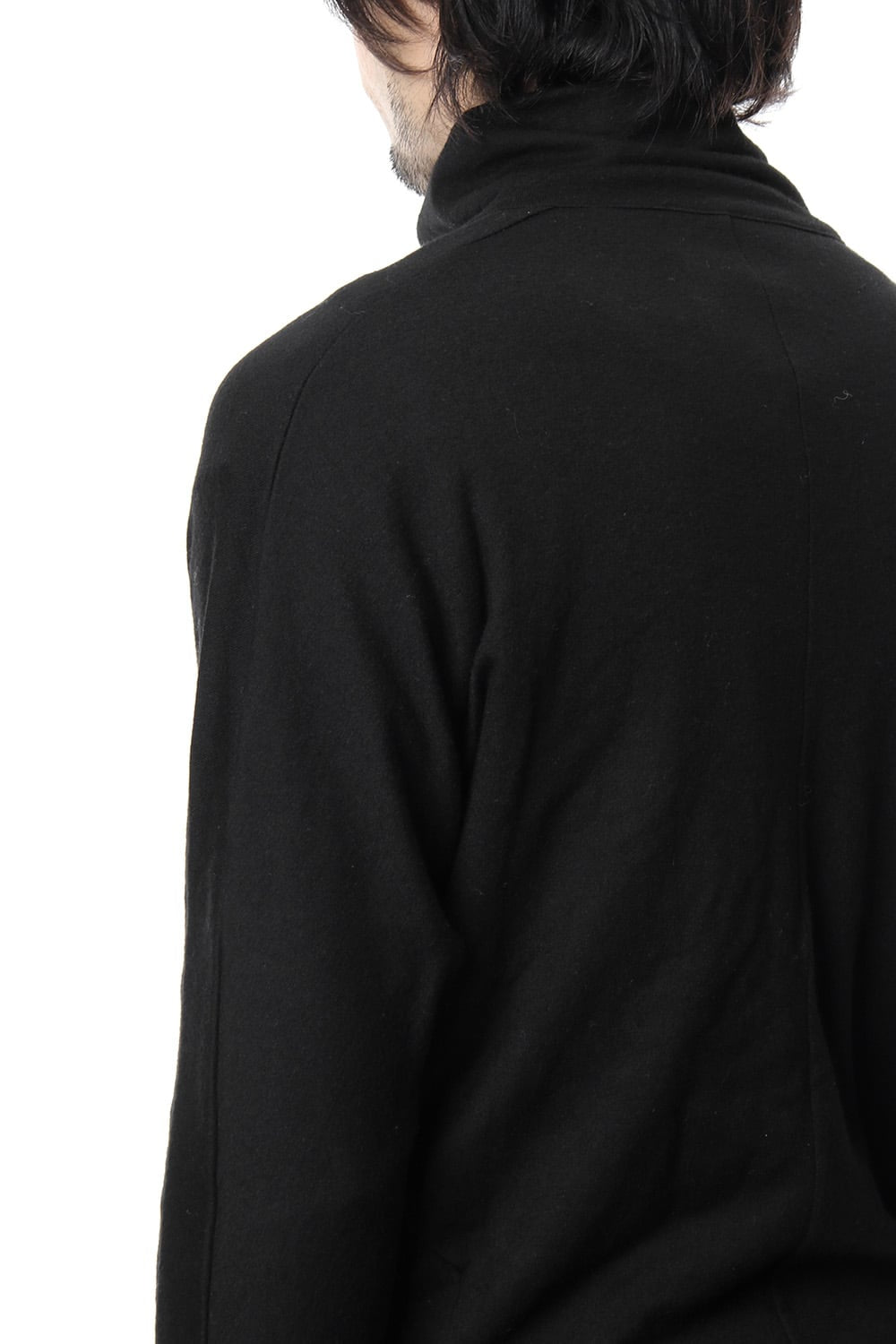 Washable Wool Dolman Sleeve Jersey RB-036 Black