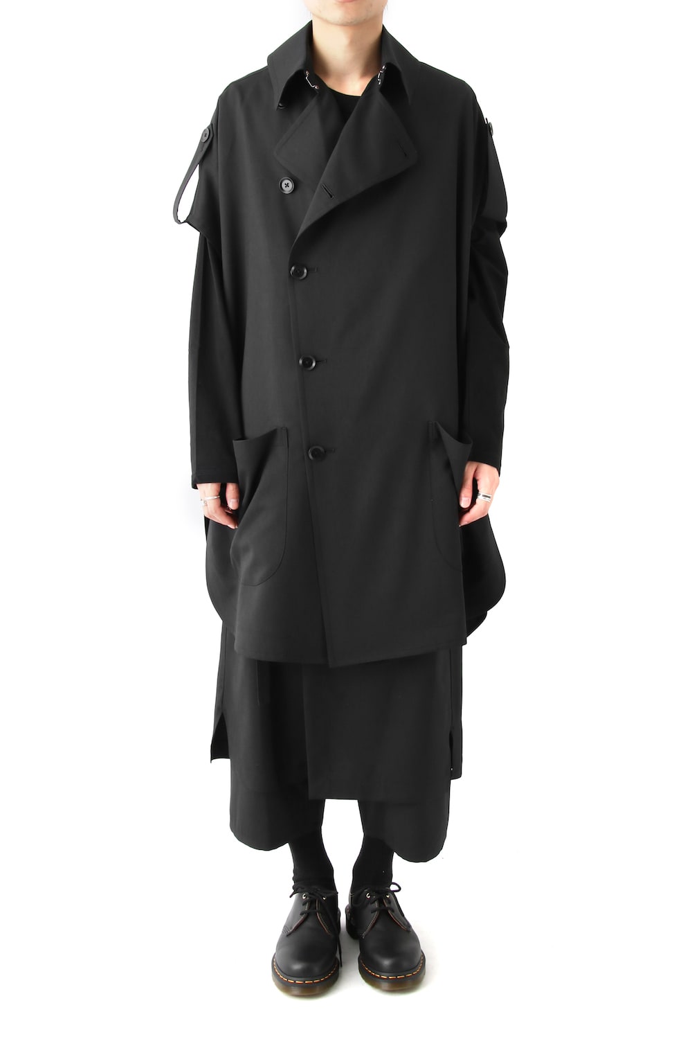 Cape Coat Double Serge