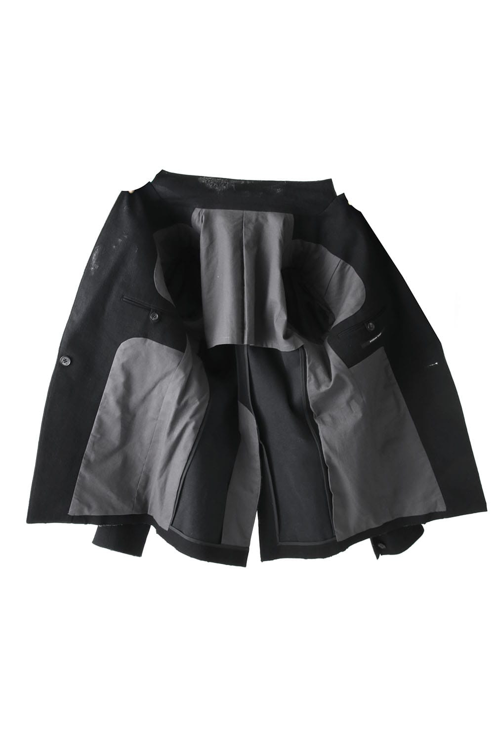 Destroyed Denim Tailored Jacket