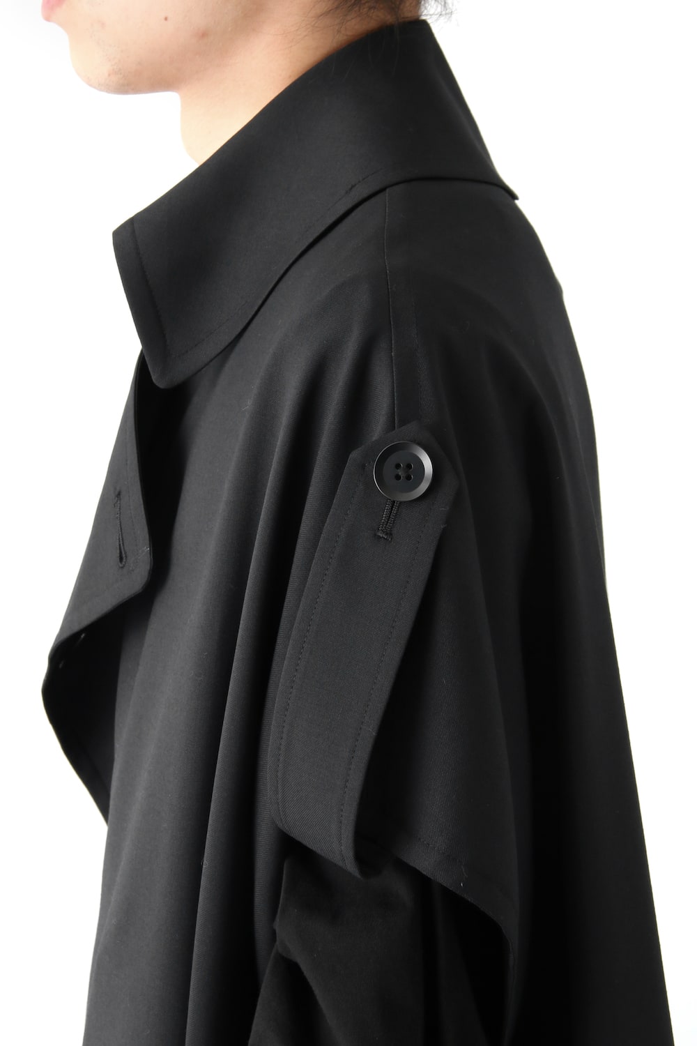 Cape Coat Double Serge