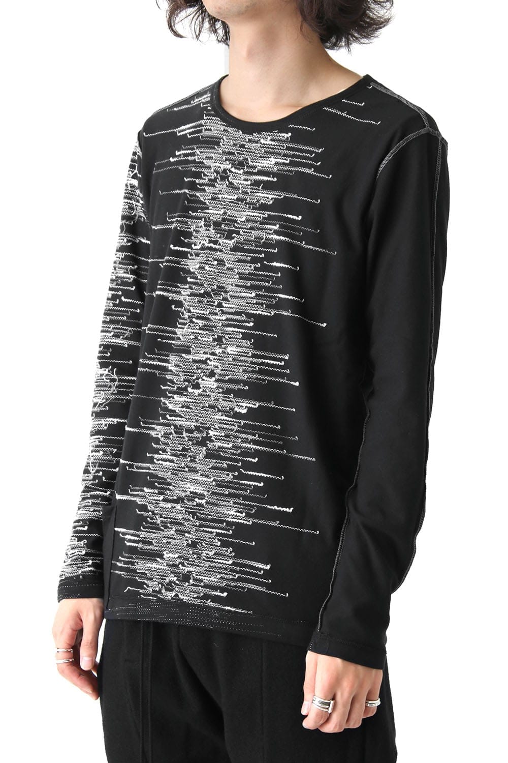 Inlay Cut Jacquard T