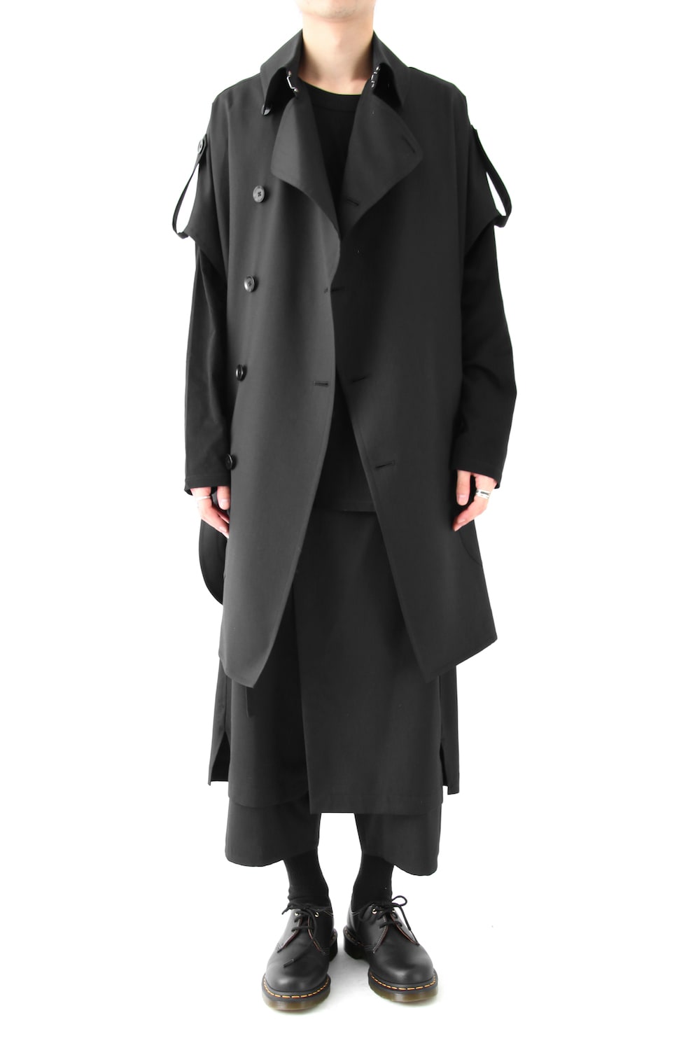 Cape Coat Double Serge