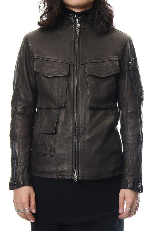 Leather Blouson