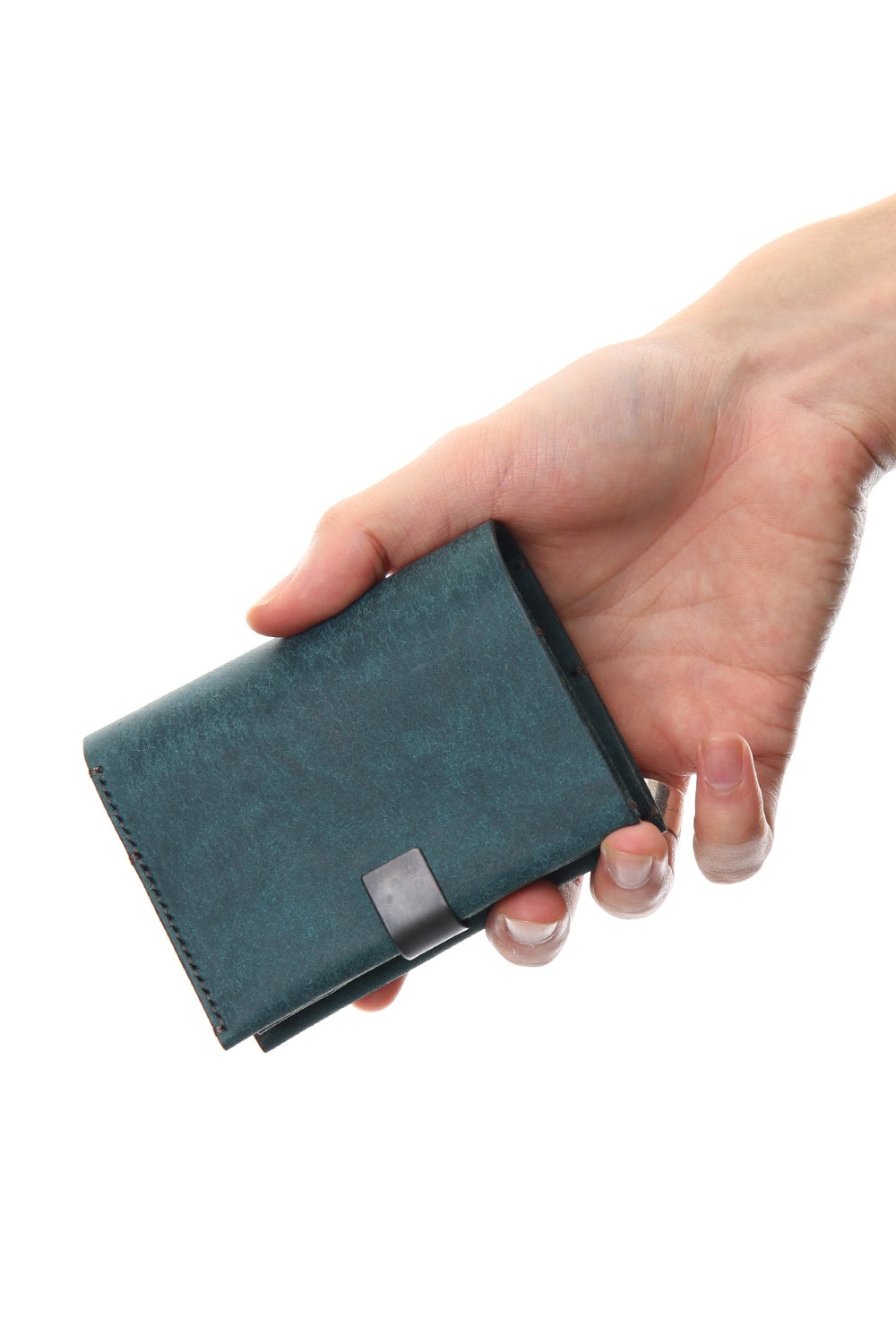 Minimal folded wallet - io-07-014A Petrolio