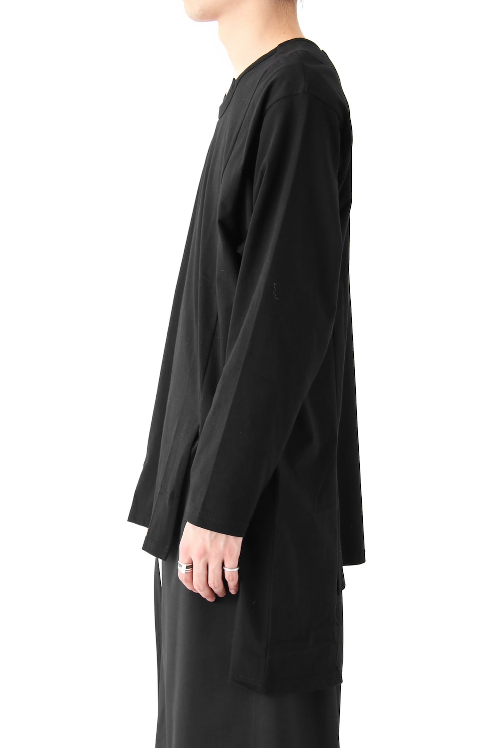 Asymmetric Long Sleeve 30/C Tight Tension Jersey