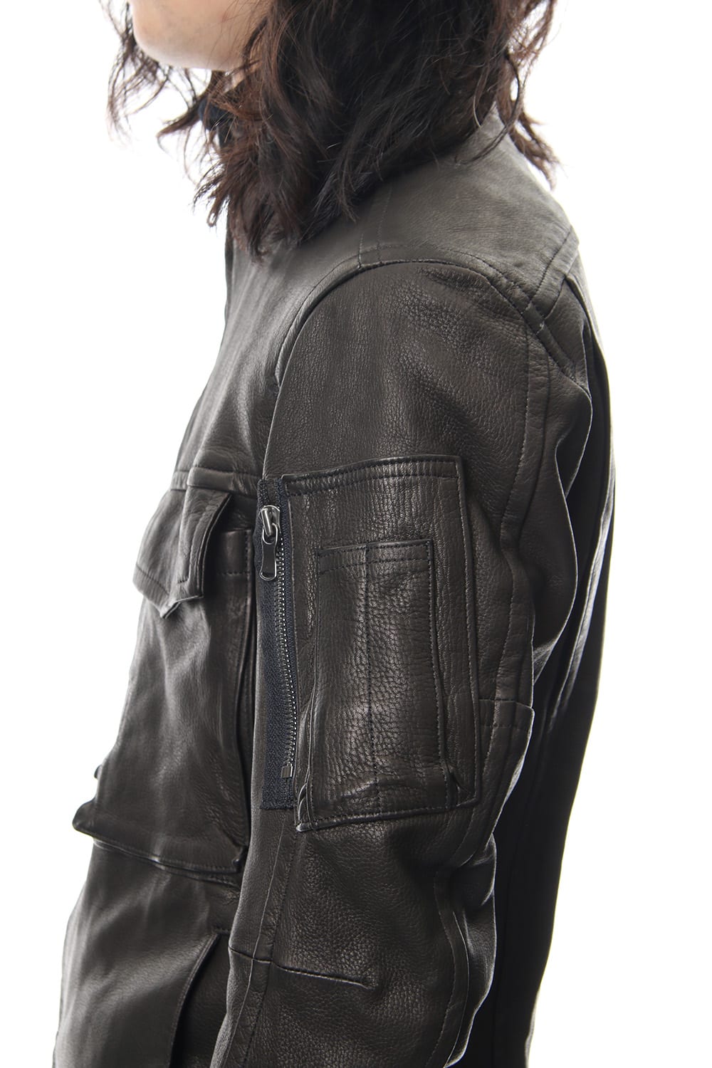 Leather Blouson
