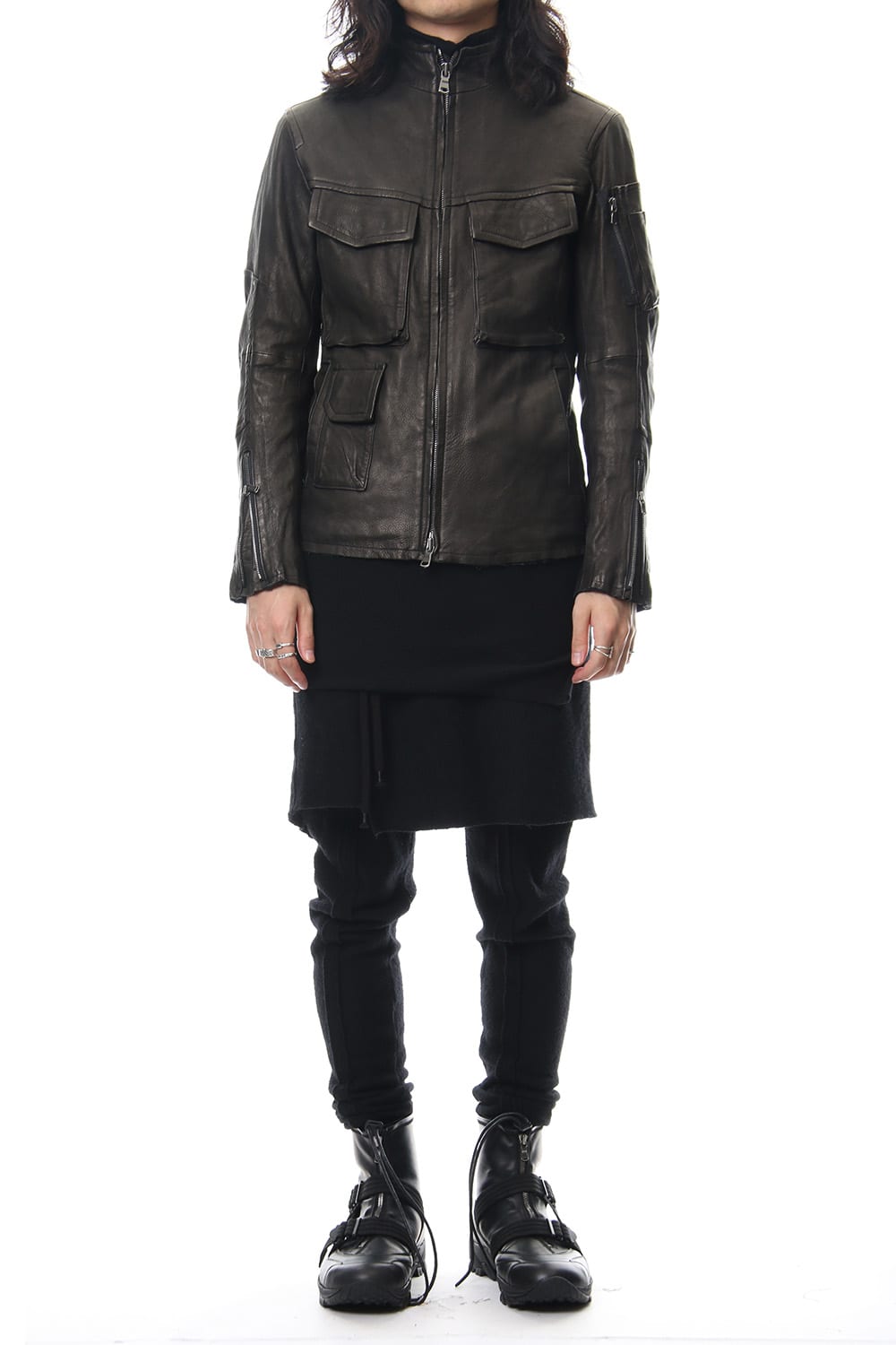 Leather Blouson