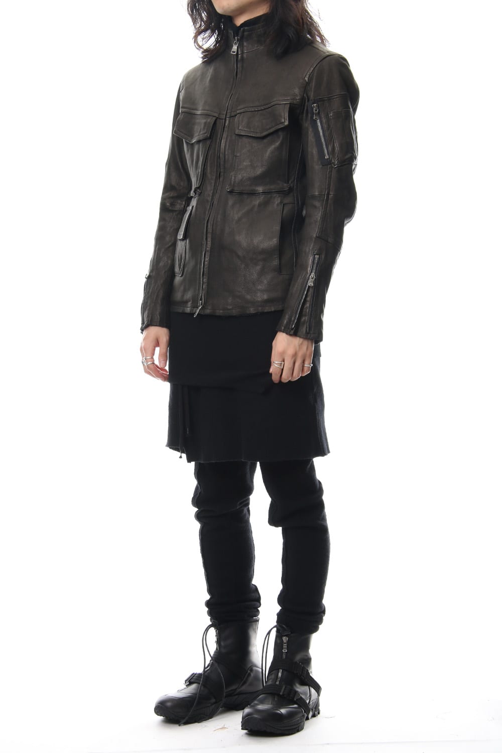 Leather Blouson