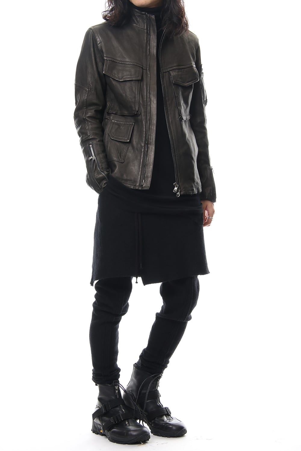 Leather Blouson