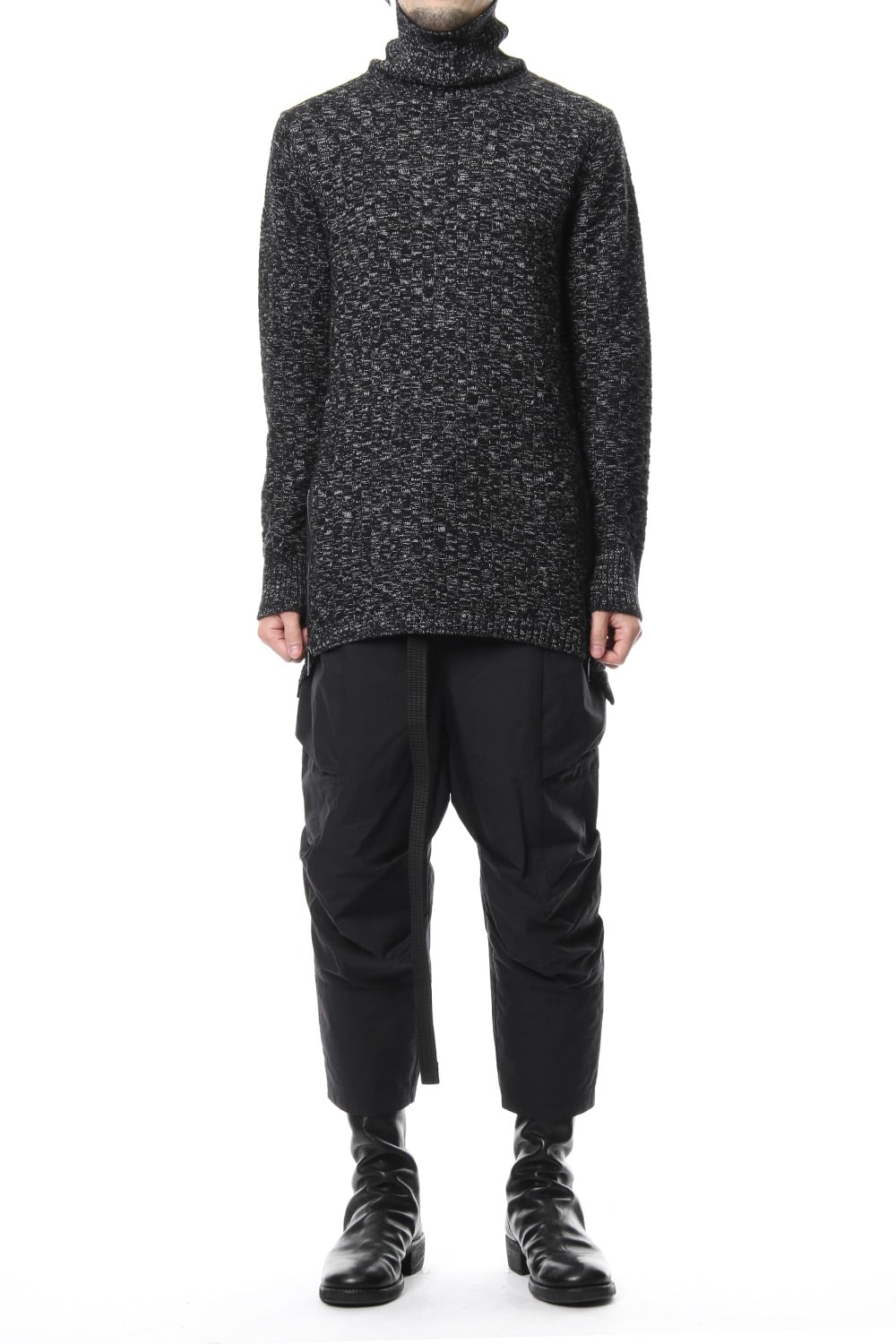 High Density Cotton Nylon Weather Cropped Layered Pants RBE-006