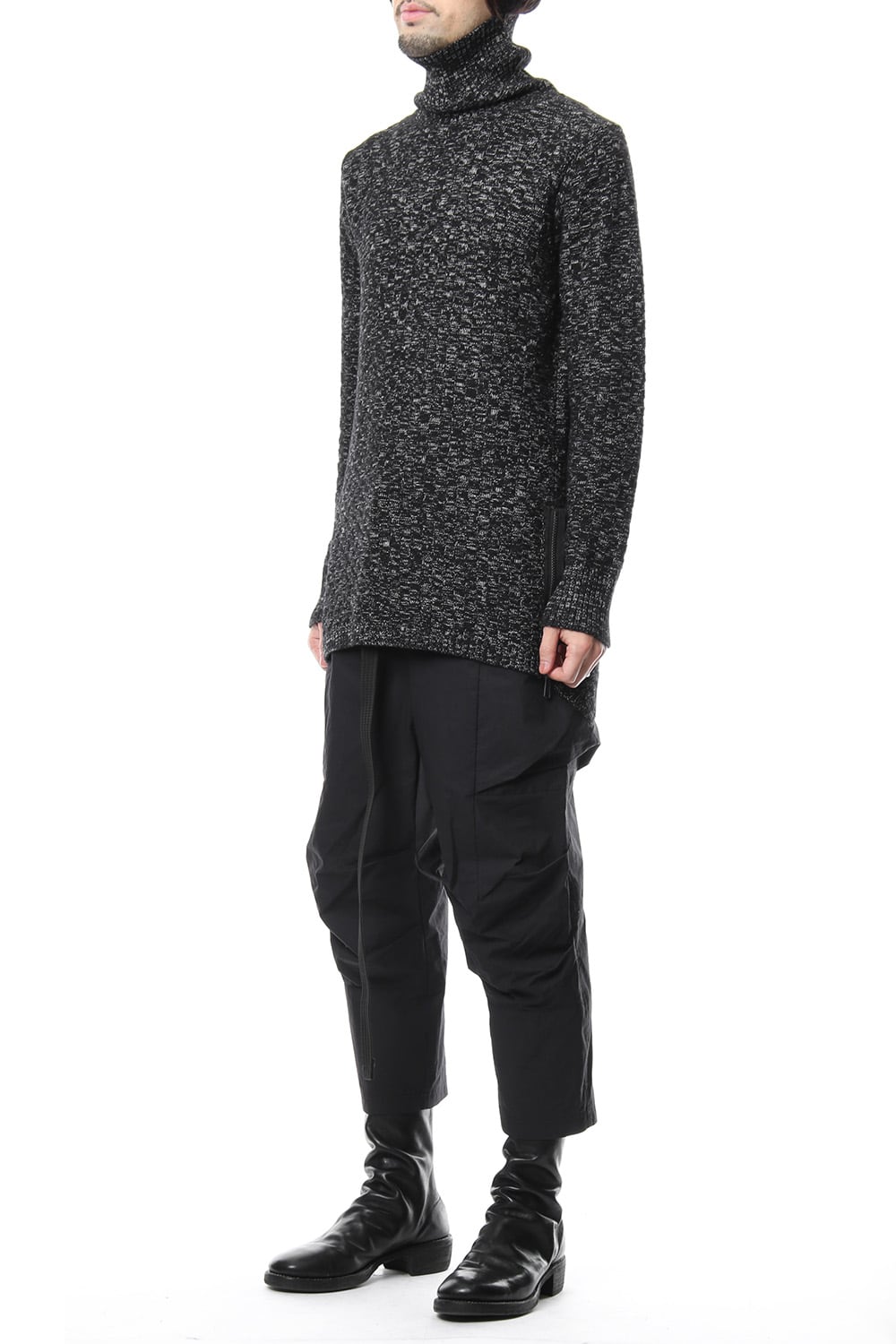 High Density Cotton Nylon Weather Cropped Layered Pants RBE-006