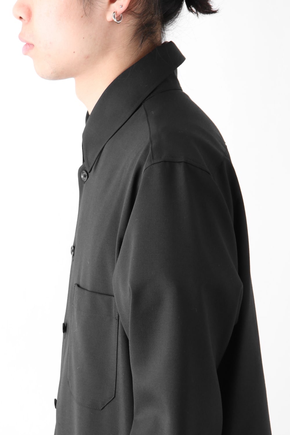 Long Shirt Dress Double Serge