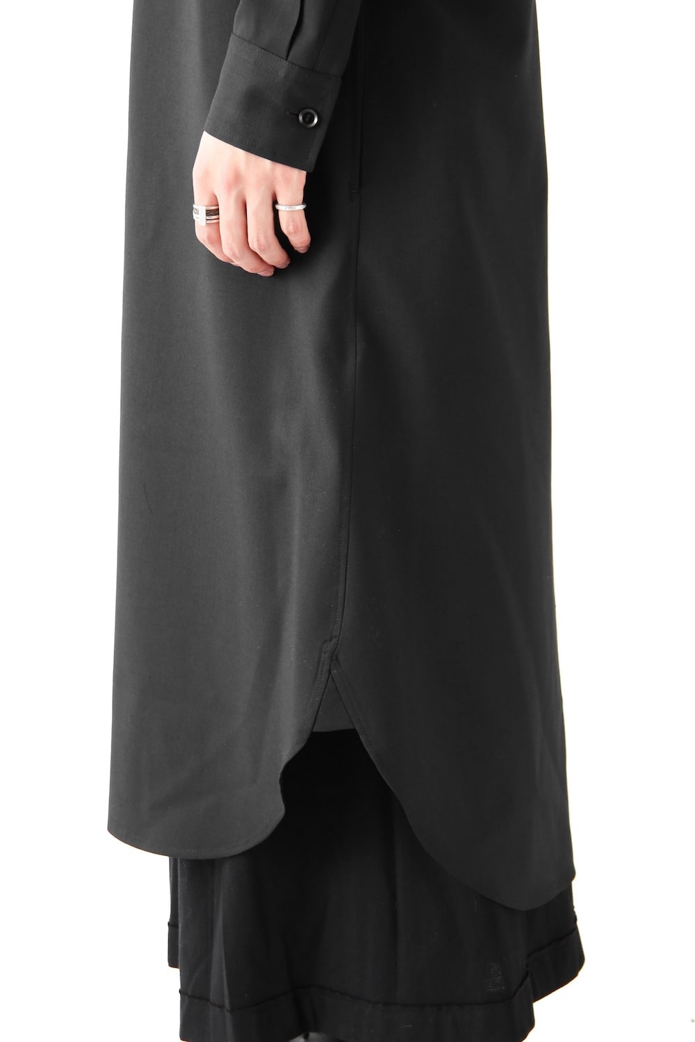 Long Shirt Dress Double Serge