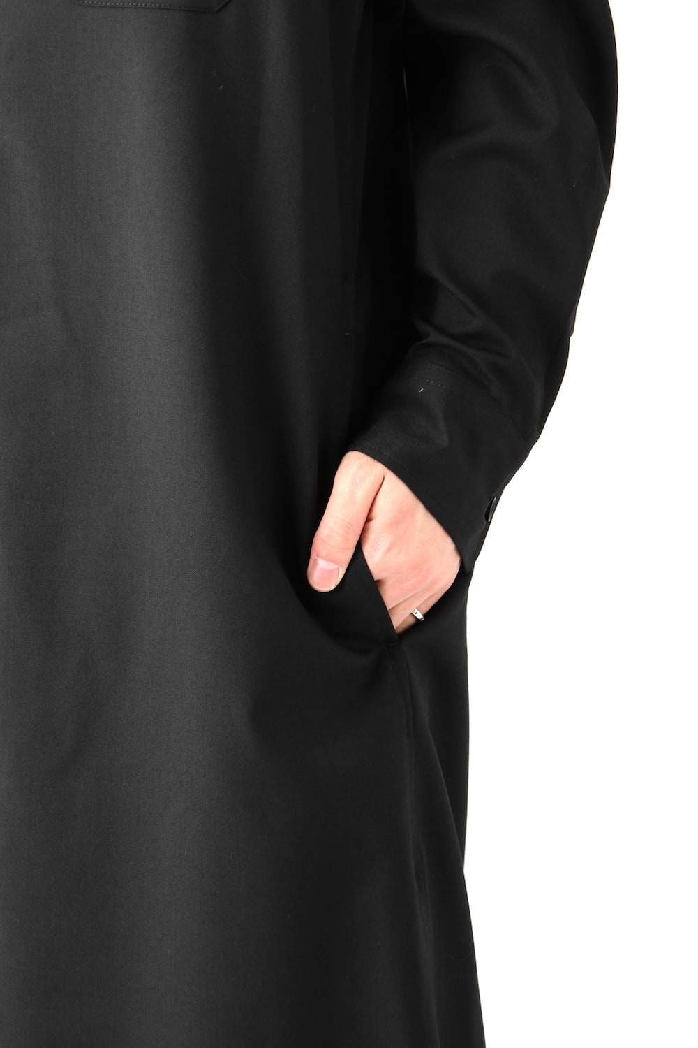 Long Shirt Dress Double Serge