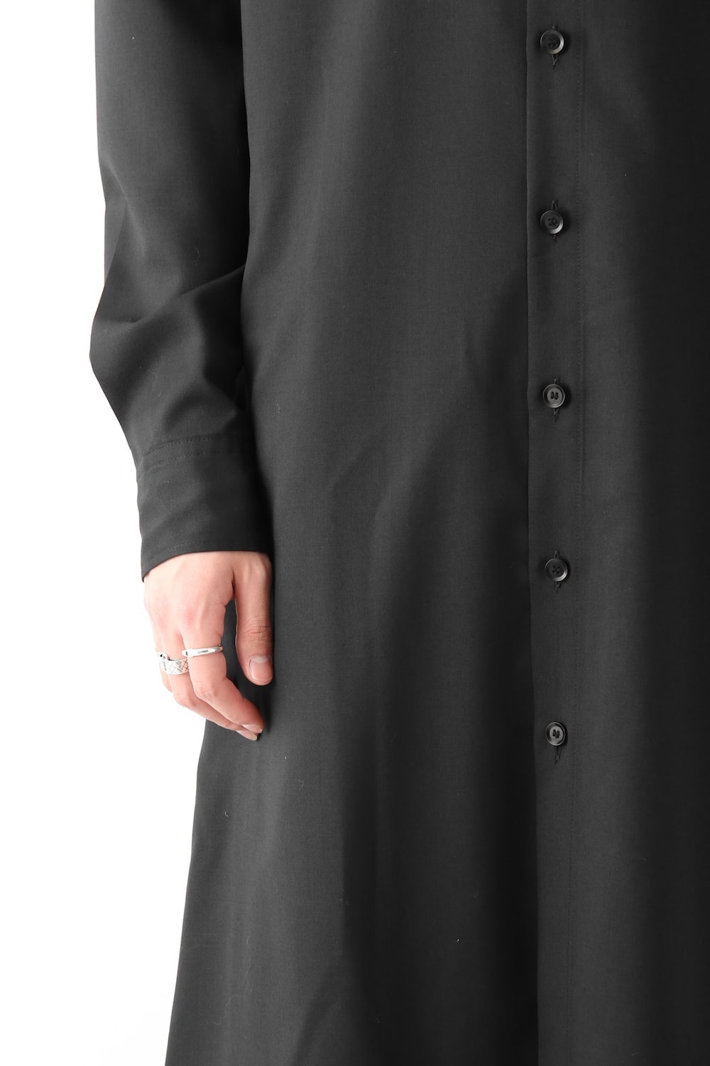 Long Shirt Dress Double Serge