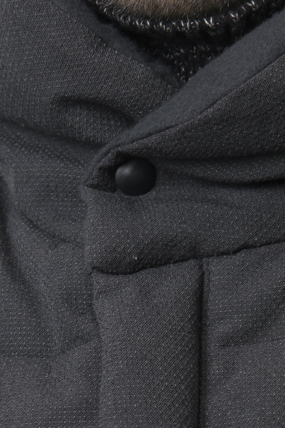 Dobby Pin Head Down Vest RB-027 CB.Black