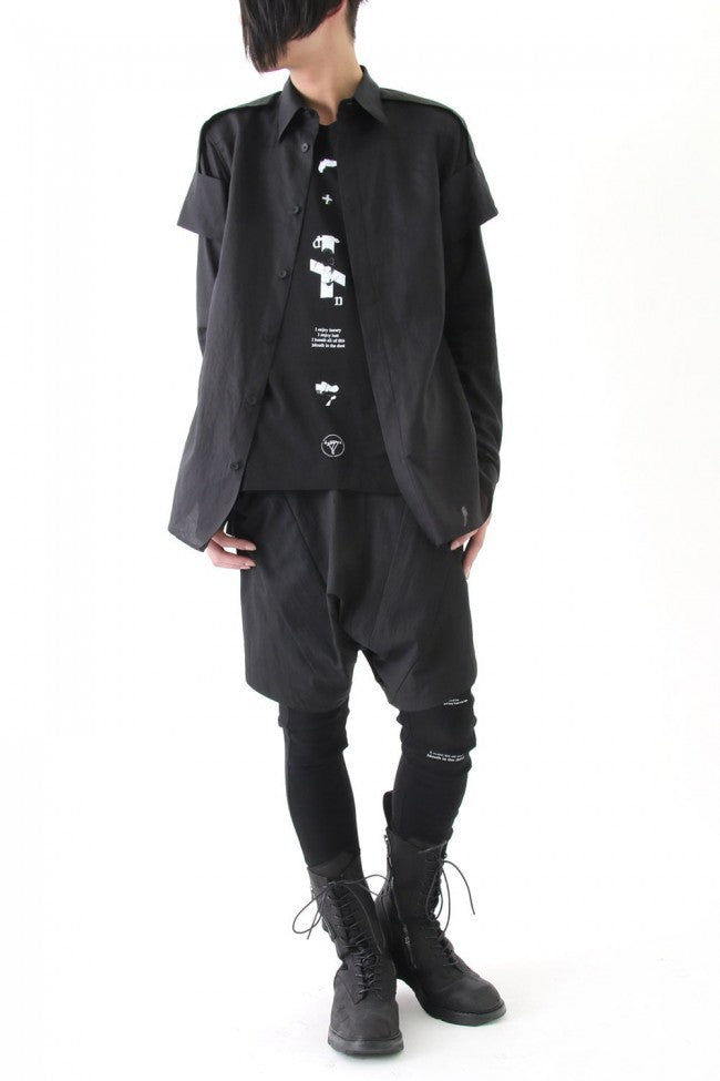 17SS Brassard Shirt BLACK