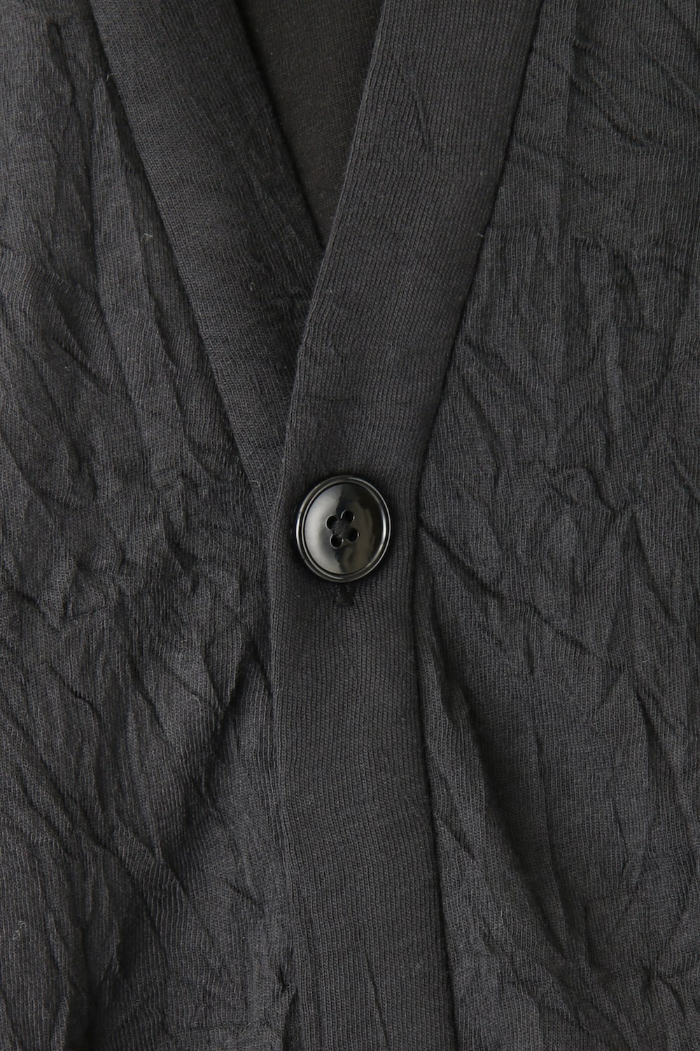 Long Cardigan C/E Washer Plain Stitch Fabric