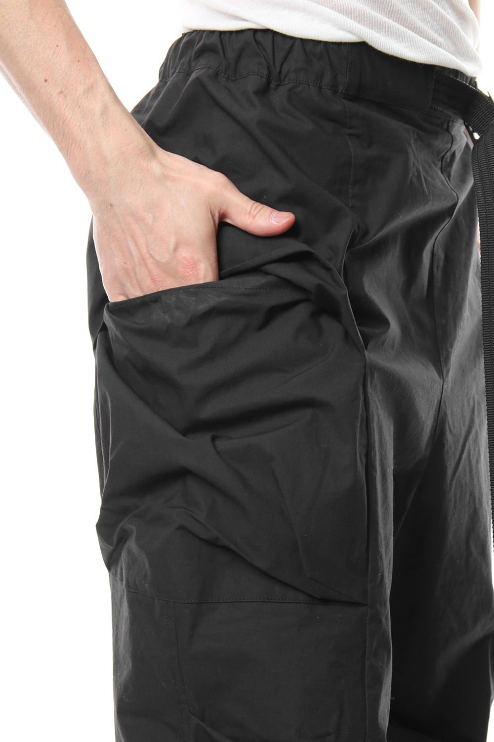 High Density Cotton Nylon Weather Cropped Layered Pants RBE-006