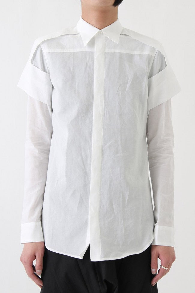 17SS Brassard Shirt WHITE