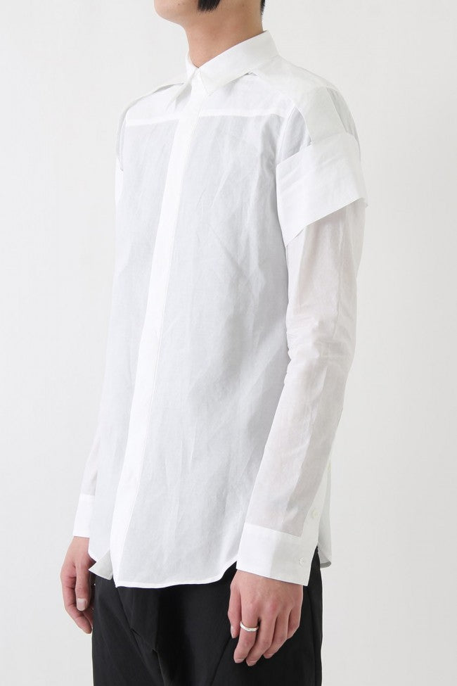 17SS Brassard Shirt WHITE