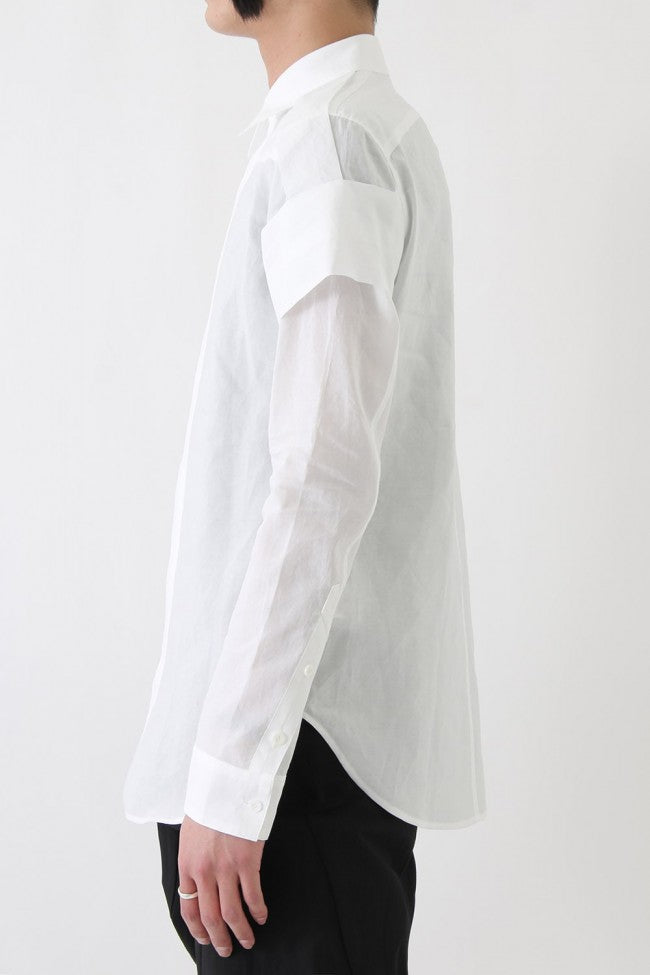 17SS Brassard Shirt WHITE