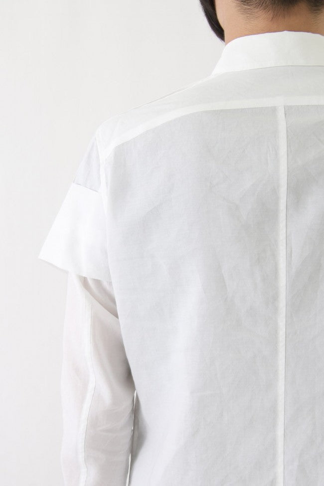 17SS Brassard Shirt WHITE