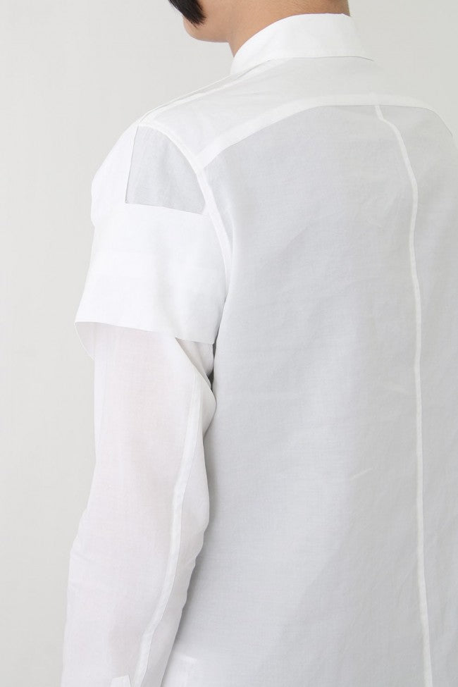 17SS Brassard Shirt WHITE