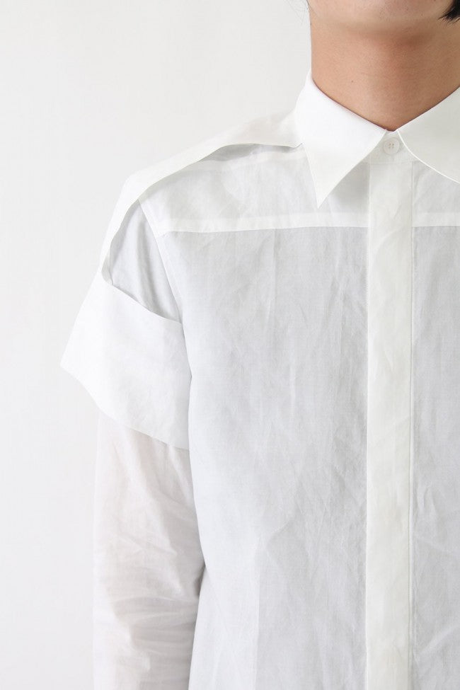 17SS Brassard Shirt WHITE