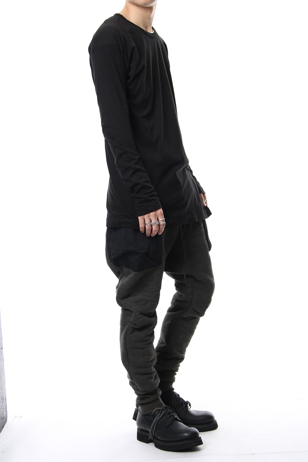 Heavy Pile Boa Pants Ink