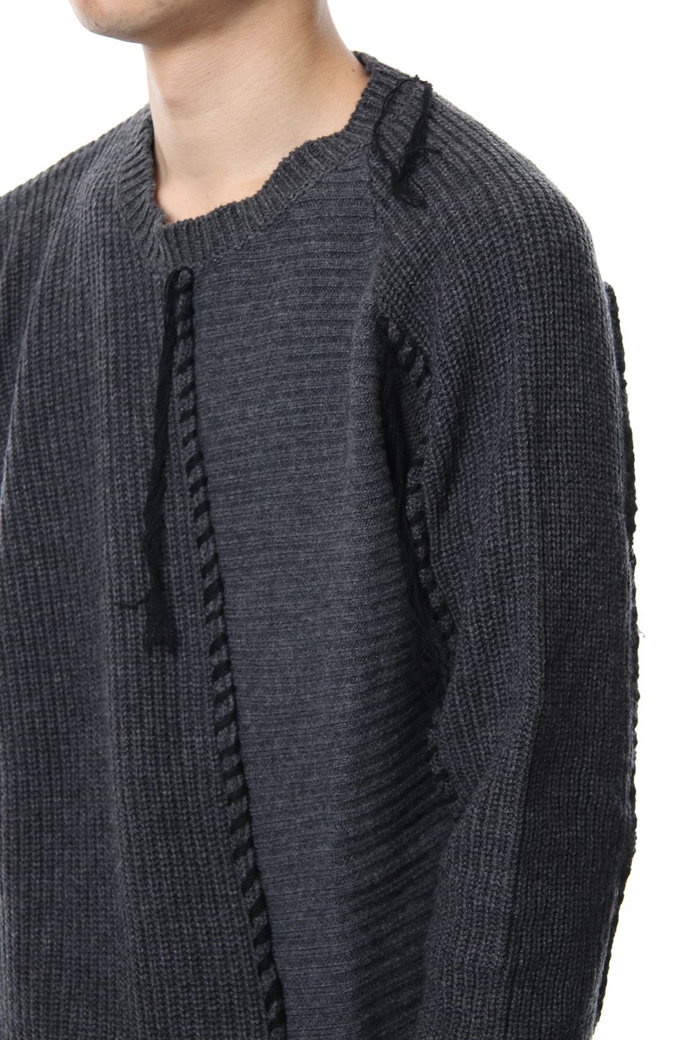 Patchwork knit
